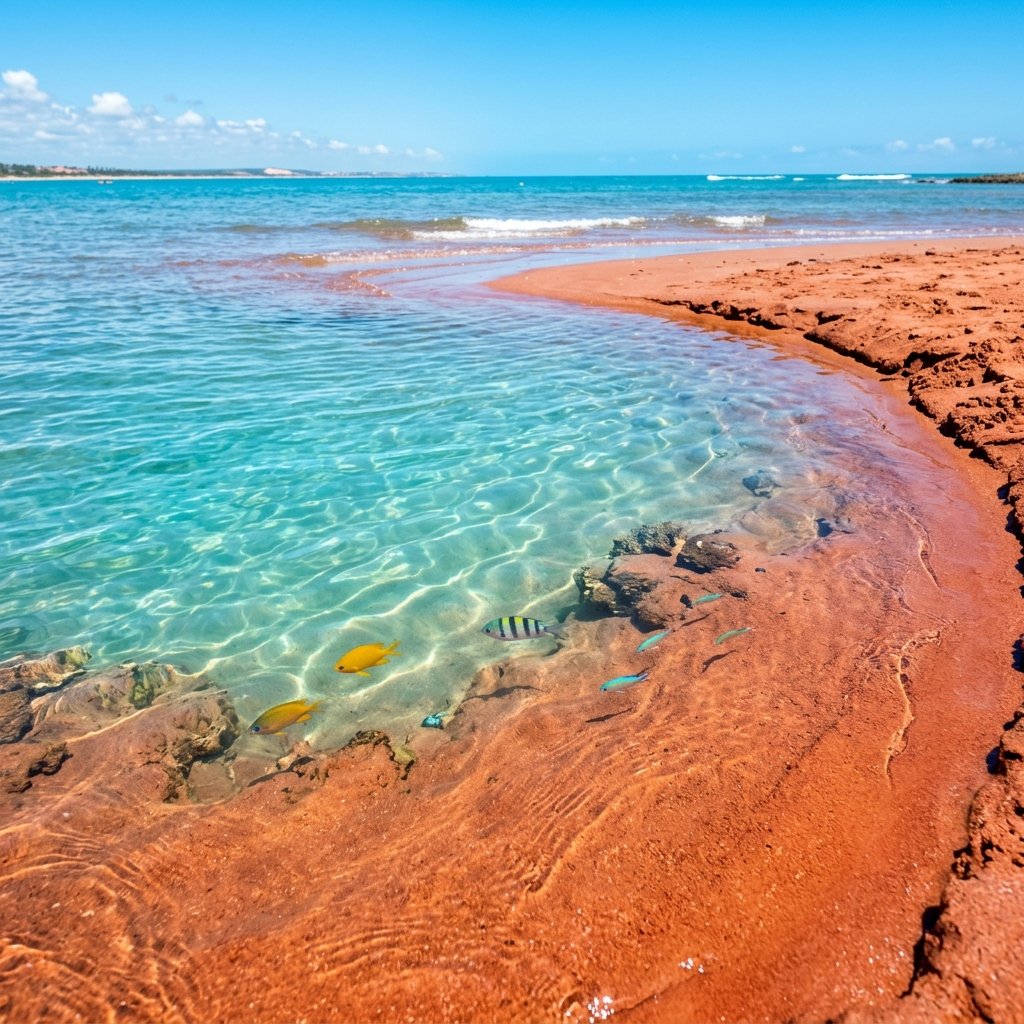 Piscinas Naturais Areia Vermelha